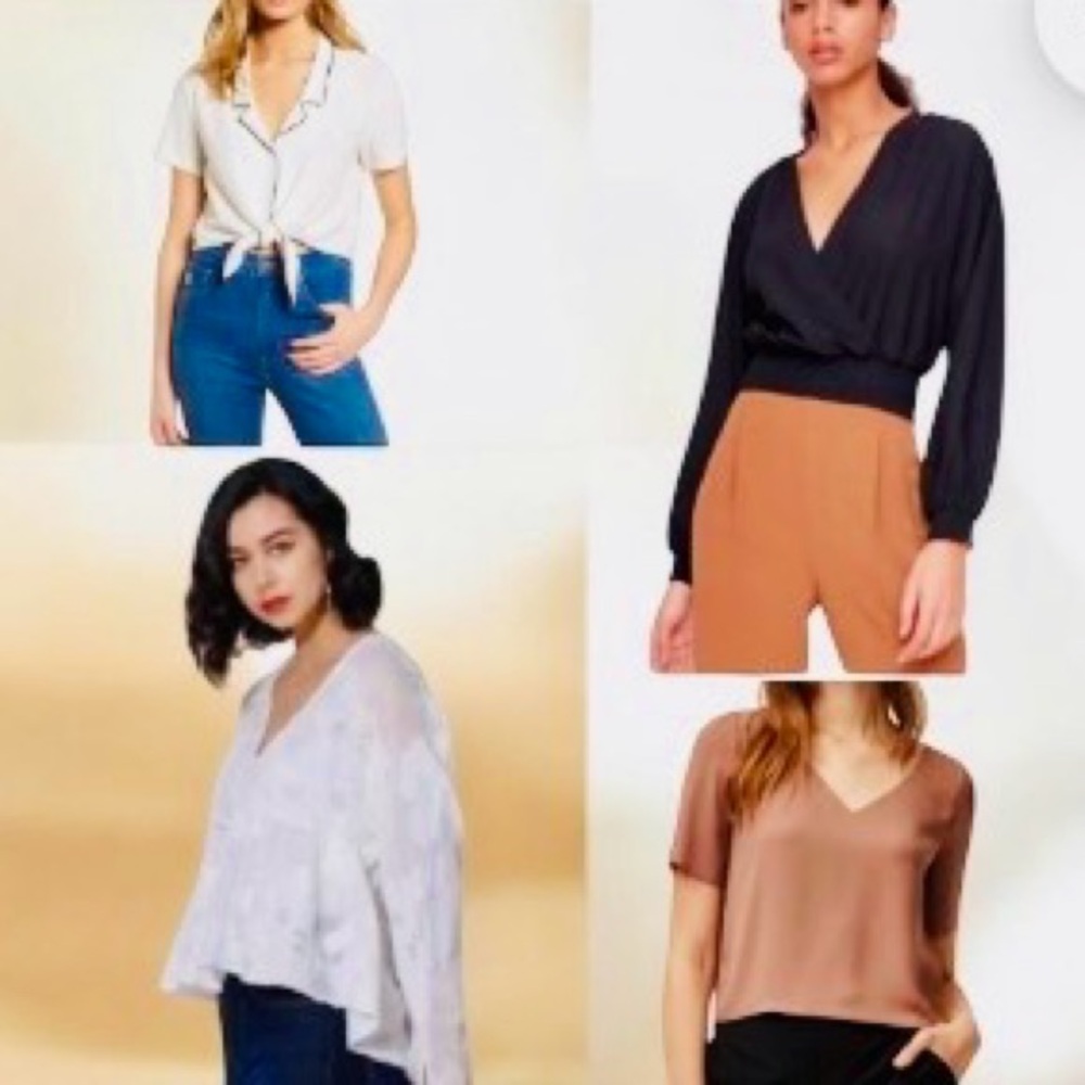 Aritzia 4 Classic Summer Top/ Blouse Size M